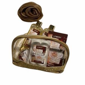 Lovery Bath Accessory Gift Set with Bag New
